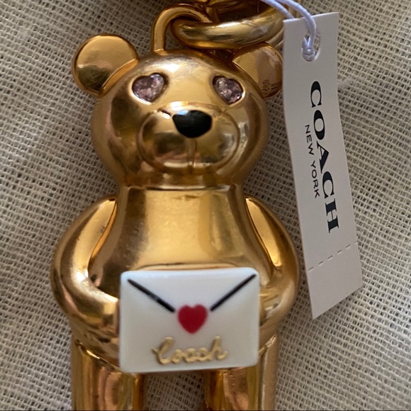 Coach | Valentine Bear Key Chain - Picture 3 of 5